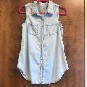Japana chambray tank top